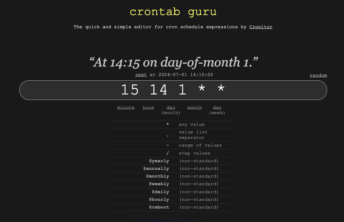 crontab.guru